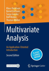 Title: Multivariate Analysis: An Application-Oriented Introduction, Author: Klaus Backhaus