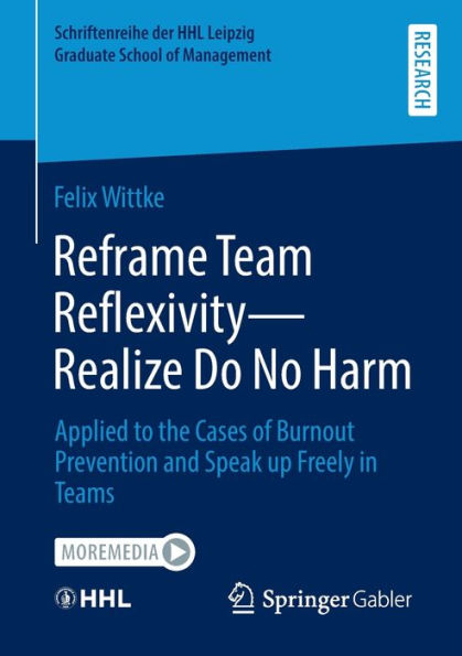 Reframe Team Reflexivity - Realize Do No Harm: Applied to the Cases of Burnout Prevention and Speak up Freely Teams
