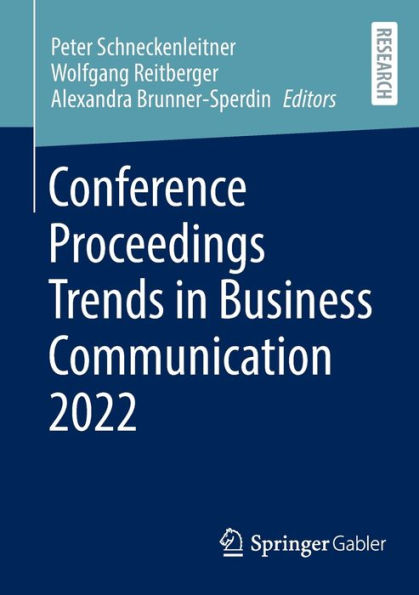 Conference Proceedings Trends Business Communication 2022