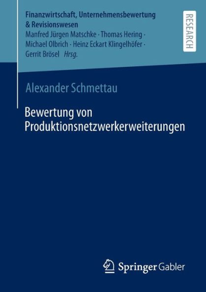 Bewertung von Produktionsnetzwerkerweiterungen