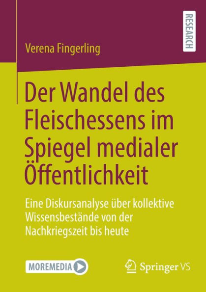 der Wandel des Fleischessens im Spiegel medialer Öffentlichkeit: Eine Diskursanalyse über kollektive Wissensbestände von Nachkriegszeit bis heute