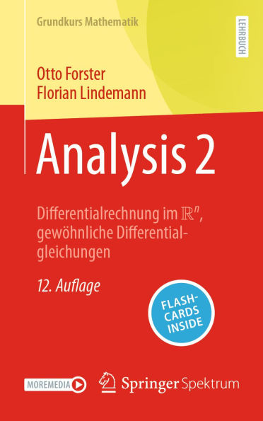 Analysis 2: Differentialrechnung im ??, gewöhnliche Differentialgleichungen