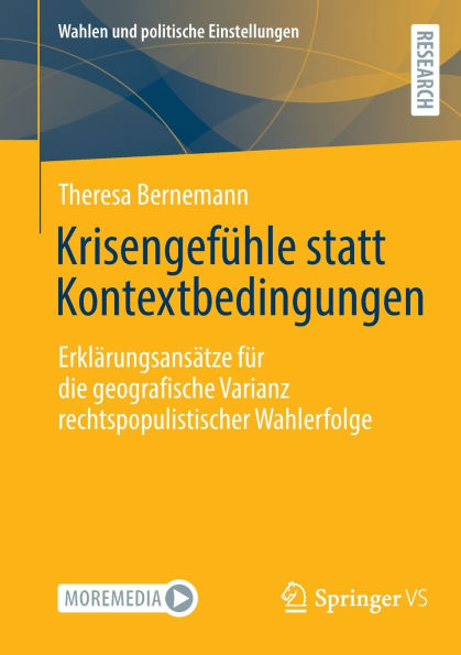 Krisengefühle statt Kontextbedingungen: Erklärungsansätze für die geografische Varianz rechtspopulistischer Wahlerfolge