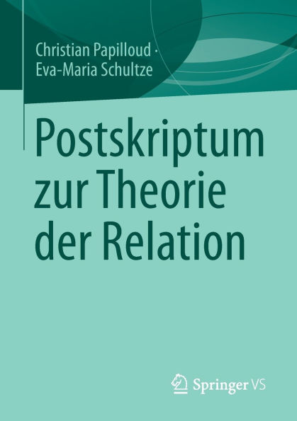 Postskriptum zur Theorie der Relation