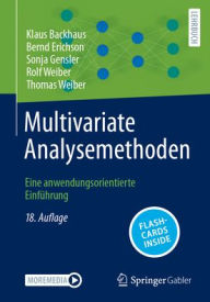 Title: Multivariate Analysemethoden: Eine anwendungsorientierte Einführung, Author: Klaus Backhaus