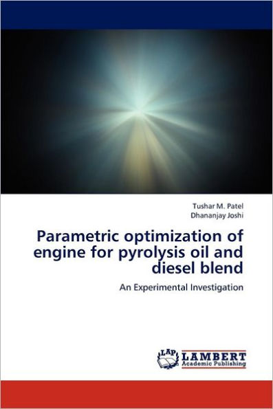 Parametric optimization of engine for pyrolysis oil and diesel blend