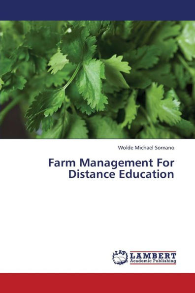 Farm Management For Distance Education