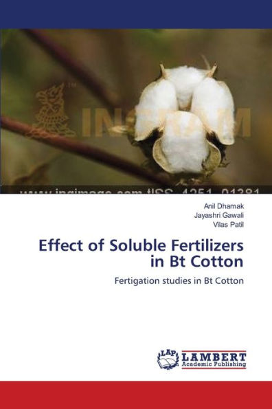Effect of Soluble Fertilizers in Bt Cotton