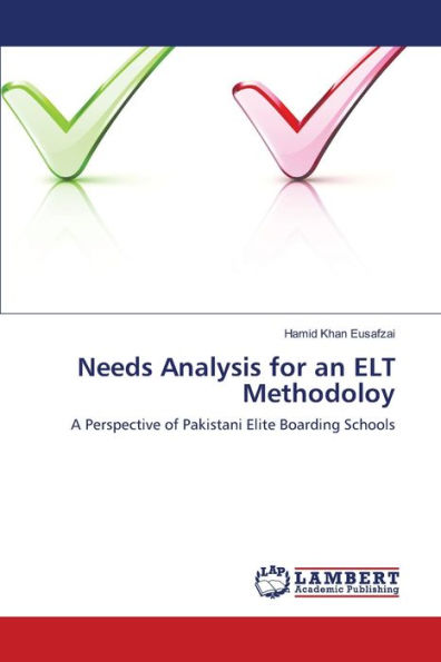 Needs Analysis for an ELT Methodoloy