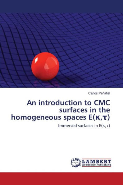An introduction to CMC surfaces in the homogeneous spaces E(?,?)