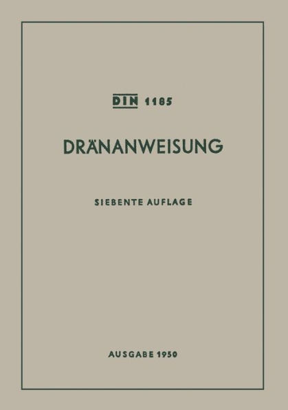 Drï¿½nanweisung