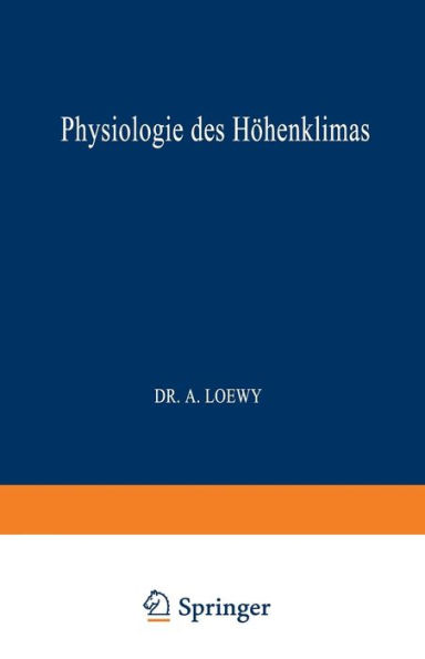Physiologie des Hï¿½henklimas