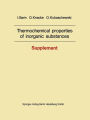 Thermochemical properties of inorganic substances: Supplement