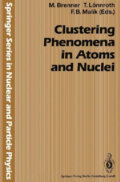 Clustering Phenomena in Atoms and Nuclei: International Conference on Nuclear and Atomic Clusters, 1991, European Physical Society Topical Conference, ï¿½bo Akademi, Turku, Finland, June 3-7, 1991