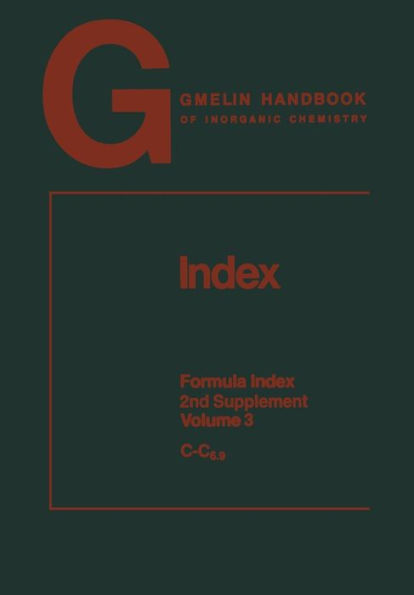 Index: Formula Index / Edition 8