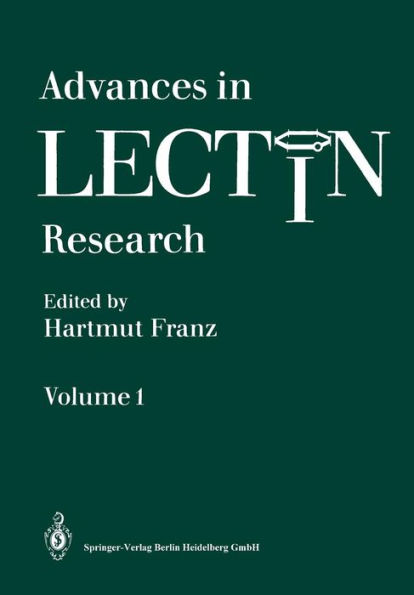 Advances in Lectin Research