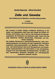 Title: Zelle und Gewebe: Eine Einführung für Mediziner und Naturwissenschaftler, Author: Harald Sajonski