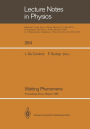 Wetting Phenomena: Proceedings of a Workshop on Wetting Phenomena Held at the University of Mons, Belgium, October 17-19, 1988