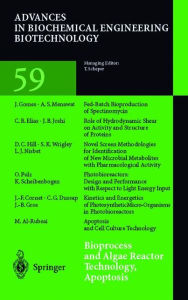 Title: Bioprocess and Algae Reactor Technology, Apoptosis, Author: Thomas Scheper