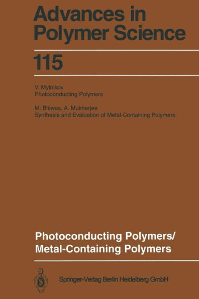 Photoconducting Polymers/Metal-Containing Polymers