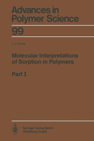 Molecular Interpretations of Sorption in Polymers: Part I