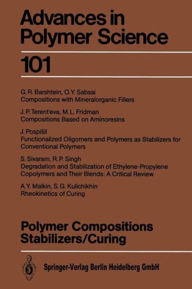 Polymer Compositions Stabilizers/Curing