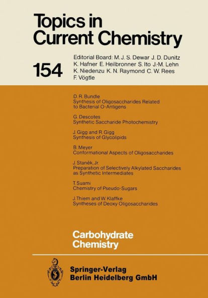 Carbohydrate Chemistry