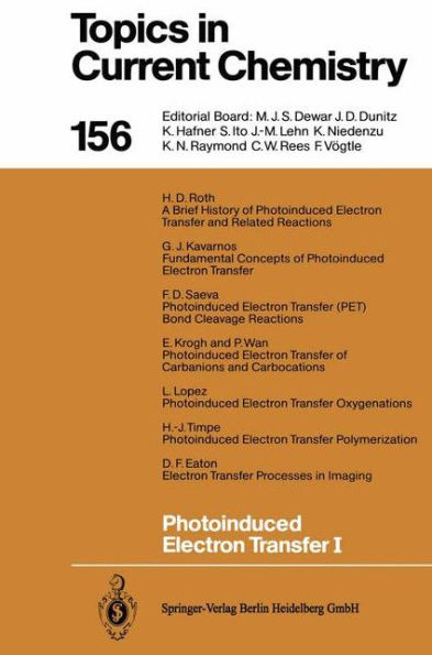 Photoinduced Electron Transfer I