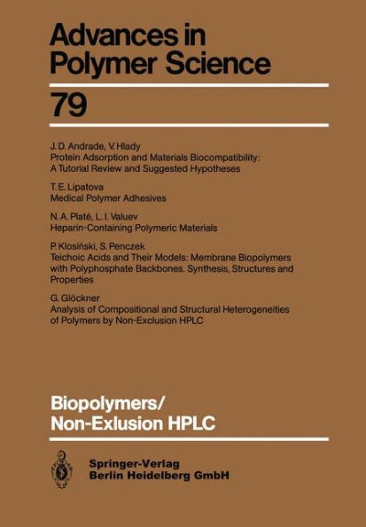 Biopolymers/Non-Exclusion HPLC