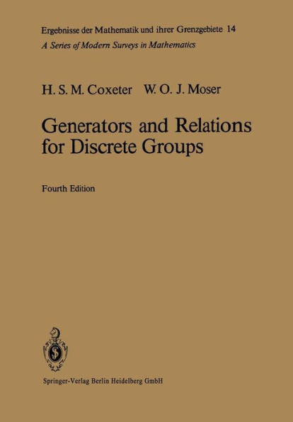 Generators and Relations for Discrete Groups