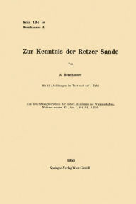 Title: Zur Kenntnis der Retzer Sande, Author: Augustin Bernhauser
