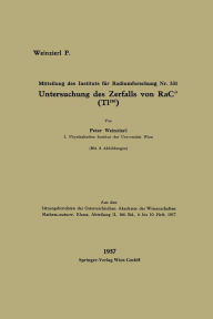 Title: Untersuchung des Zerfalls von RaC″ (T1210), Author: Peter Weinzierl