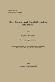 Title: ï¿½ber Trocken- und Feuchtluftresistenz des Pollens, Author: Siegfried Pruzsinszky