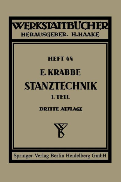 Schnittechnik: Erster Teil Schnittechnik. Technologie des Schneidens Die Stanzerei