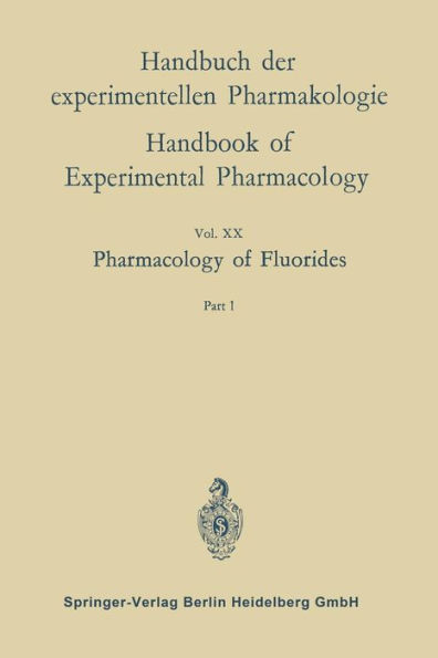 Pharmacology of Fluorides: Part 1