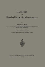 Title: Handbuch für Physikalische Schülerübungen, Author: Hermann Hahn