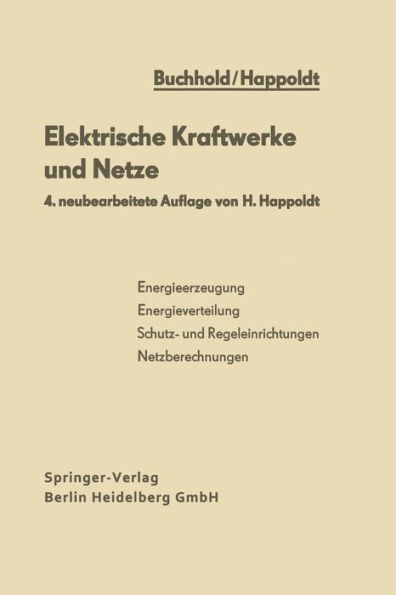 Elektrische Kraftwerke und Netze