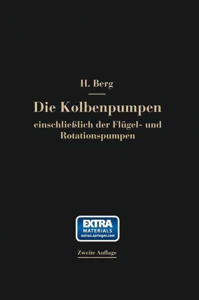 Die Kolbenpumpen einschließlich der Flügel- und Rotationspumpen