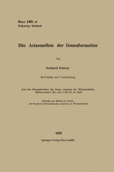 Die Actaeonellen der Gosauformation