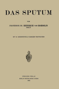 Title: Das Sputum, Author: Heinrich von Hoeïlin