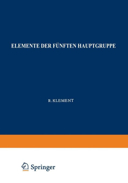 Elemente der Fï¿½nften Hauptgruppe: Phosphor