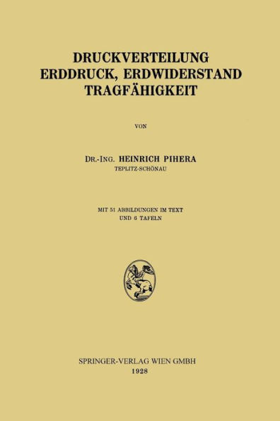Druckverteilung Erddruck, Erdwiderstand Tragfähigkeit