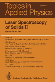 Title: Laser Spectroscopy of Solids II, Author: William M. Yen