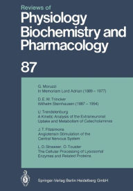 Title: Reviews of Physiology, Biochemistry and Pharmacology, Author: R. H. Adrian