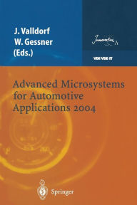 Title: Advanced Microsystems for Automotive Applications 2004, Author: Jïrgen Valldorf