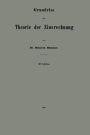 Grundriss der Theorie der Zinsrechnung