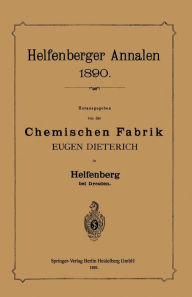 Title: Helfenberger Annalen 1890: Chemischen Fabrik, Author: Chemischen Fabrik