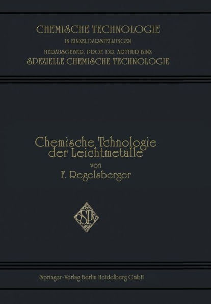 Chemische Technologie der Leichtmetalle und ihrer Legierungen