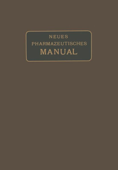 Neues Pharmazeutisches Manual