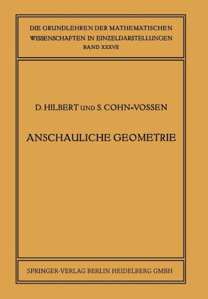 Anschauliche Geometrie